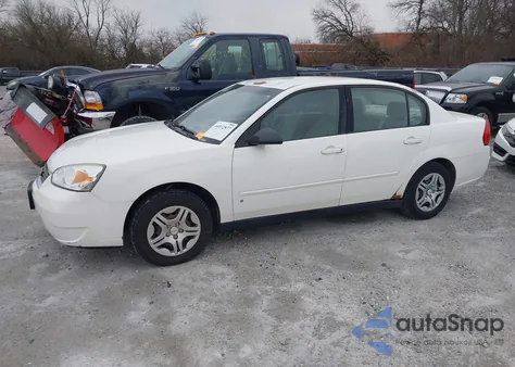 2007 Chevrolet Malibu Ls from USA, damaged, VIN 1G1ZS58F07F123739